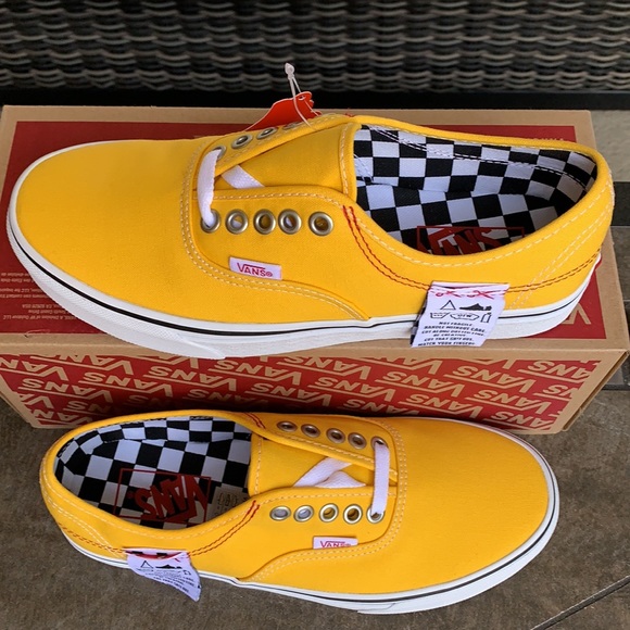 VANS AUTHENTIC HC DIY LEMON CHROME/TRUE WHITE WMNS - Picture 4 of 15